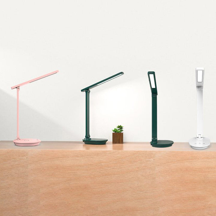 Lisslune | Modern Double Folding Eye Care Wireless Rechargeable LED Desk Lamp