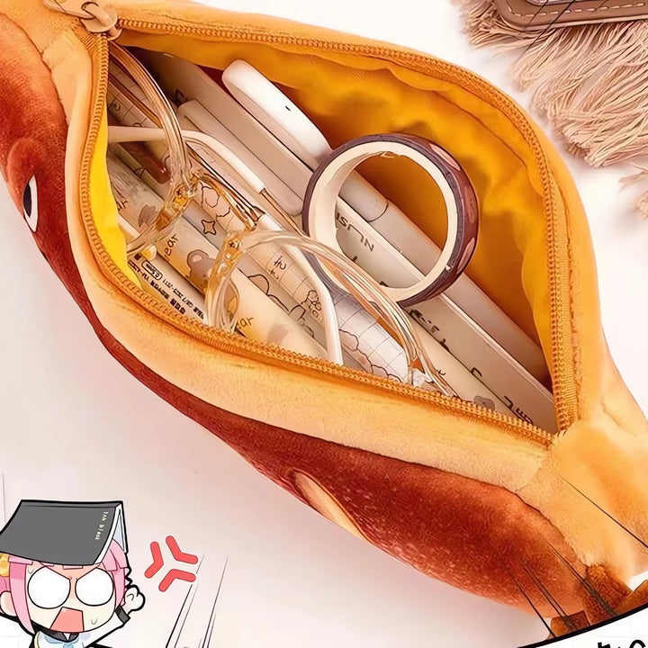 Lisslune | Large Capacity 3D-Embossed Food Pen Bag