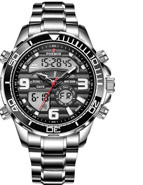 Lisslune | ChronoElite | Men's wristwatch | Stylish and Military | Waterproof and Luxury