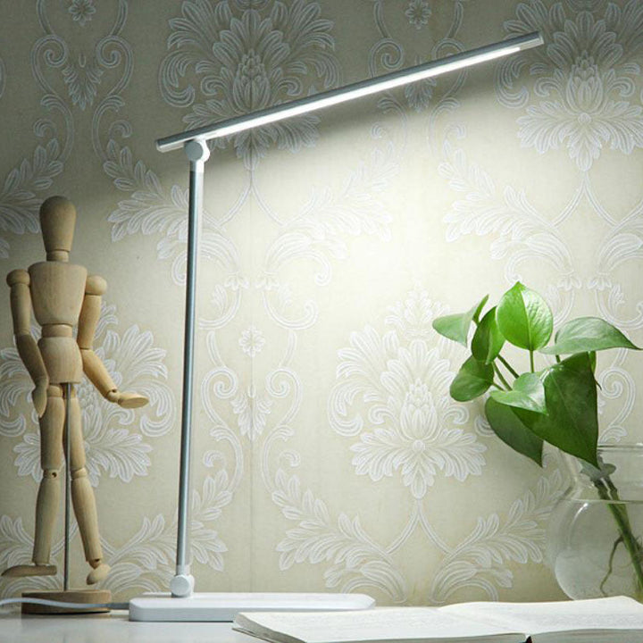 Lisslune | Minimalistic Intelligent Square Bar Collapsible USB LED Desk Lamp
