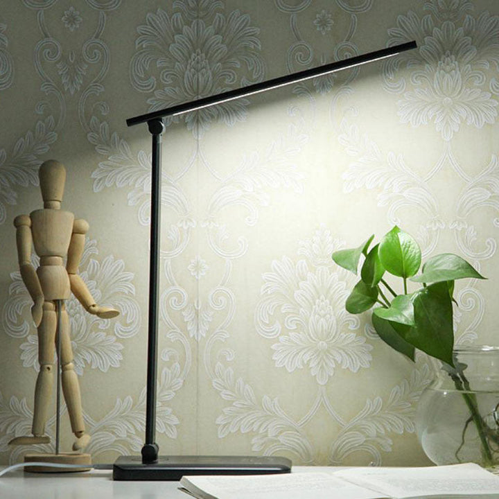 Lisslune | Minimalistic Intelligent Square Bar Collapsible USB LED Desk Lamp