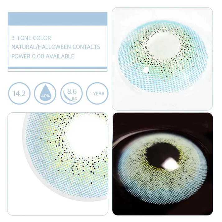 Rynx Ocean Blue 14.2mm 1 Pair | 1 Year