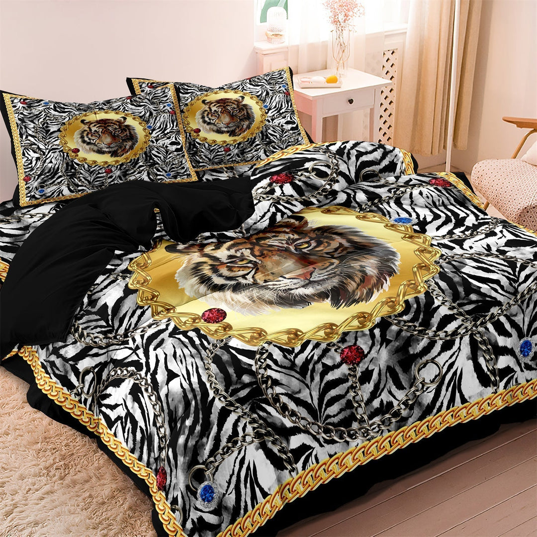 Lisslune | SavannaRoar - Tiger-Inspired Kids' Bedding