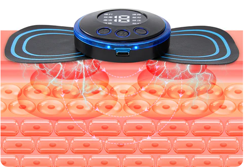 Lisslune | Portable massager with 8 modes and LCD screen
