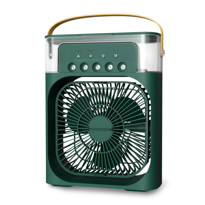 Lisslune | 3-in-1 Air Cooler Humidifier | Portable, Adjustable Fan Speeds & Ideal for Bedrooms, Offices & Small Spaces
