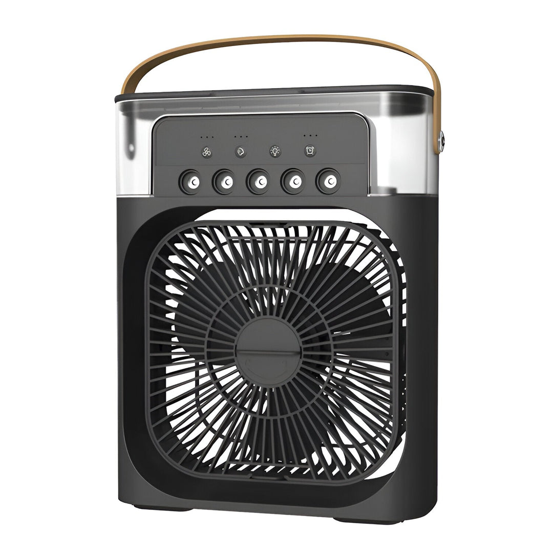 Lisslune | 3-in-1 Air Cooler Humidifier | Portable, Adjustable Fan Speeds & Ideal for Bedrooms, Offices & Small Spaces