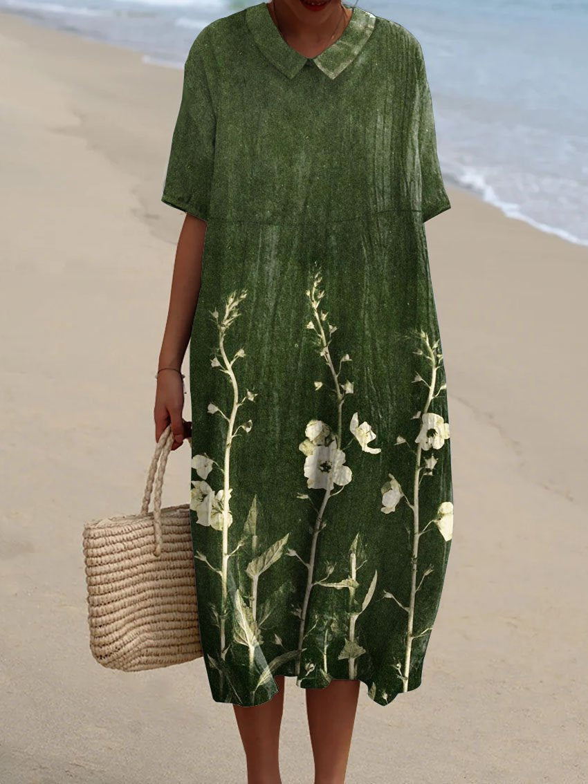 Lisslune | Colorful Summer Dress with Flowers