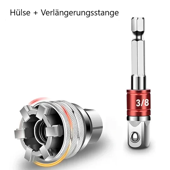 Lisslune | 10mm-19mm Multifunction Sleeve Set