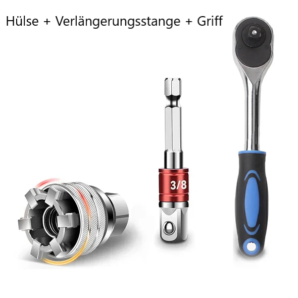 Lisslune | 10mm-19mm Multifunction Sleeve Set