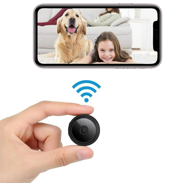 Lisslune | Mini Wireless Magnetic Camera, Live Audio & Video Monitoring in Real Time