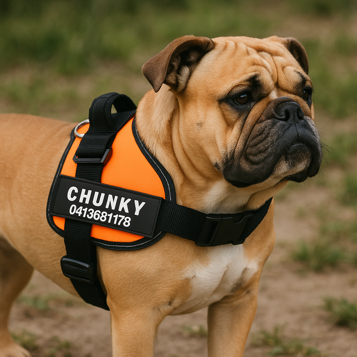 Lisslune | Personalized No Pull Dog Harness with Adjustable Fit