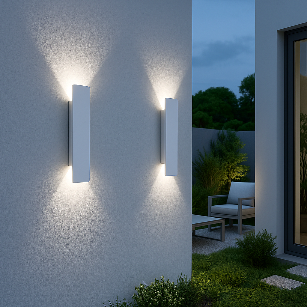Lisslune | Streamline LED Outdoor Wall Light – Weatherproof IP65 – 4 Sizes Available