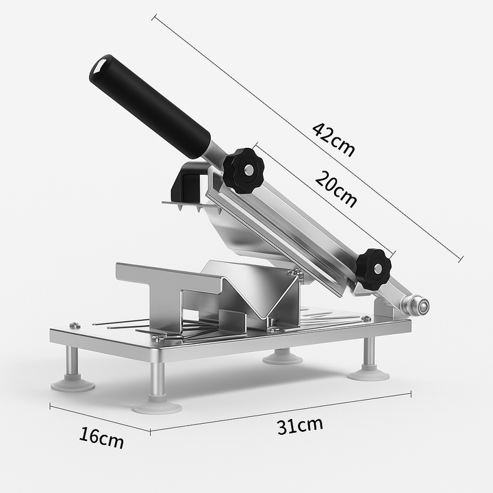 Lisslune | SlicePro – Stainless Steel Food Slicer for Home Use | Adjustable Thickness | Precision Cutting