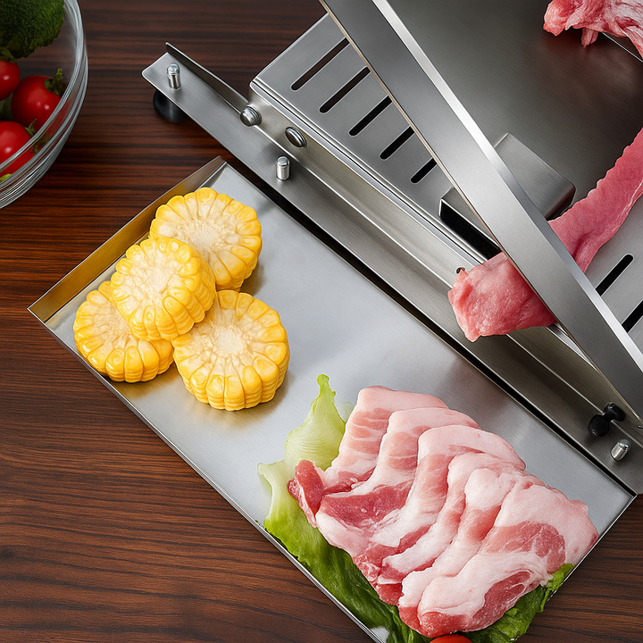 Lisslune | SlicePro – Stainless Steel Food Slicer for Home Use | Adjustable Thickness | Precision Cutting