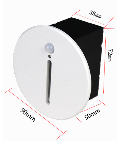 Lisslune | Luca – Stylish stair lighting with sensor technology