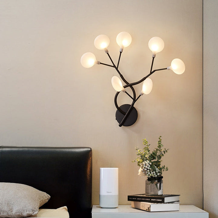 Lisslune | Modern Firefly Wall Mount Light Fixture Acrylic LED Nightstand Wall Lighting Ideas
