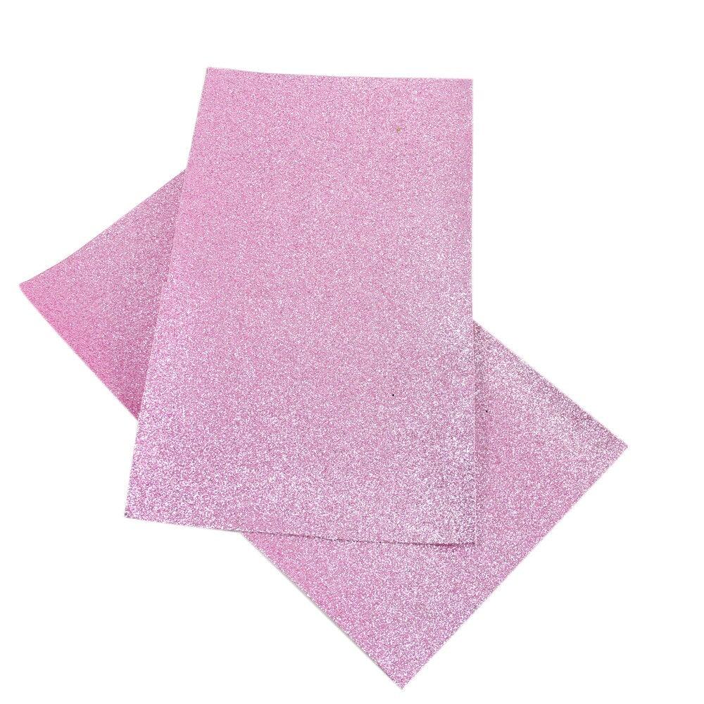 Lisslune | Sparkling Glitter Synthetic Leather Craft Sheets: The Ultimate DIY Glam Kit