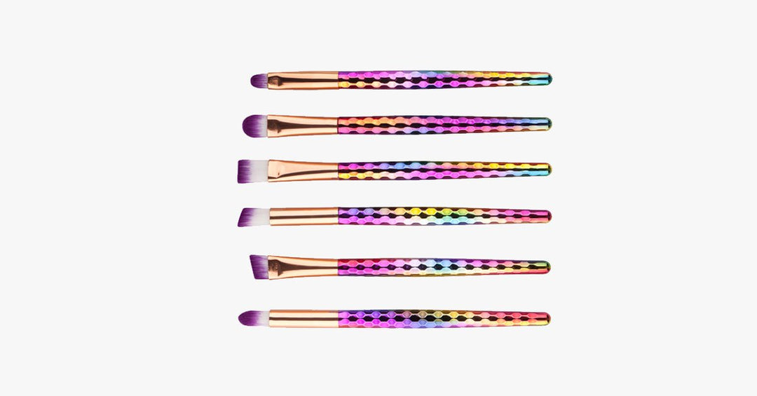 Lisslune | 6-piece unicorn brush set – A versatile brush set for all your needs