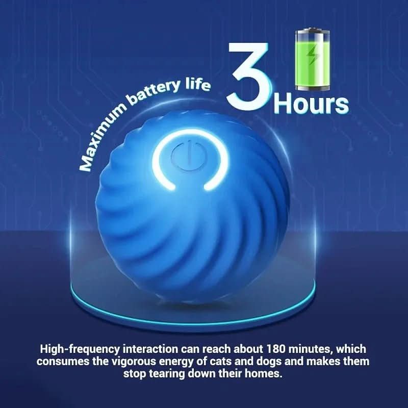 Lisslune | MAXIME PLAYER – Intelligent play ball with automatic movement for active dogs