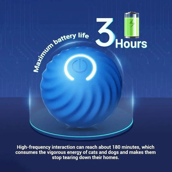 Lisslune | MAXIME PLAYER – Intelligent play ball with automatic movement for active dogs