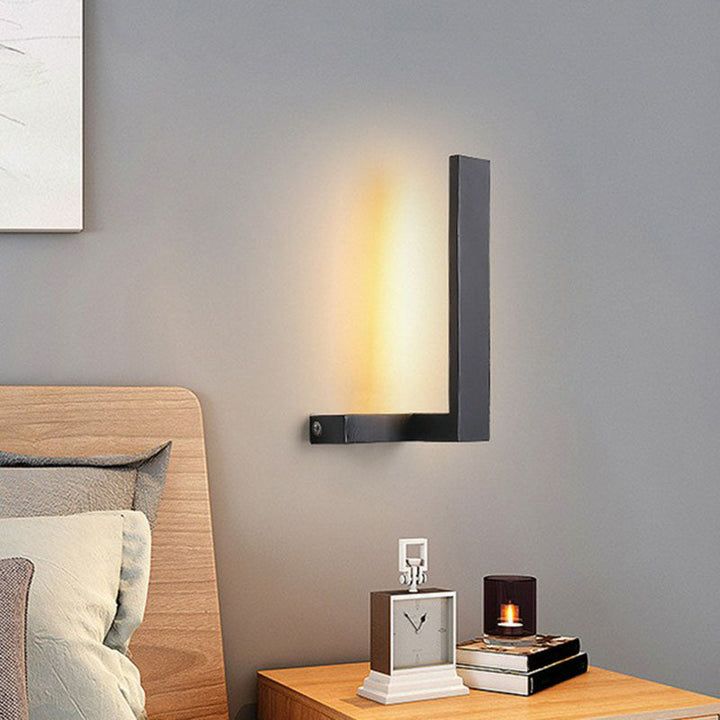 Lisslune | L-shaped living room LED wall-mounted light acrylic simplicity wall sconce lighting