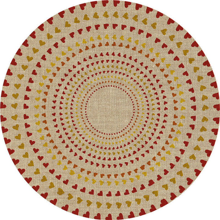 Lisslune | Exotic Moroccan Carpet Multicolored Floral Pattern Rug Non-Slip Pet-Friendly Stain-Resistant Rug for Home