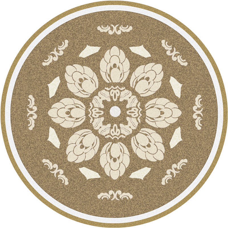 Lisslune | Exotic Moroccan Carpet Multicolored Floral Pattern Rug Non-Slip Pet-Friendly Stain-Resistant Rug for Home