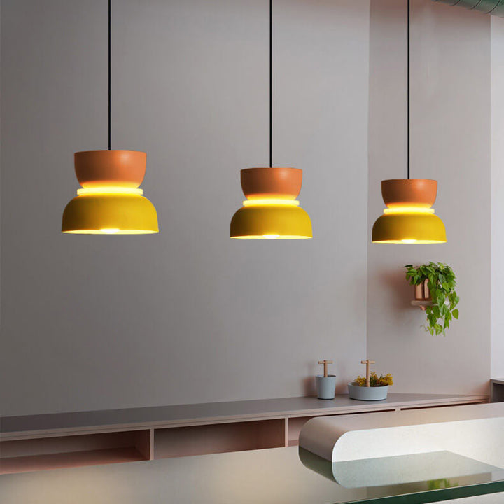 Lisslune | Nordic Colorful Macaron 1-Light LED Pendant Light