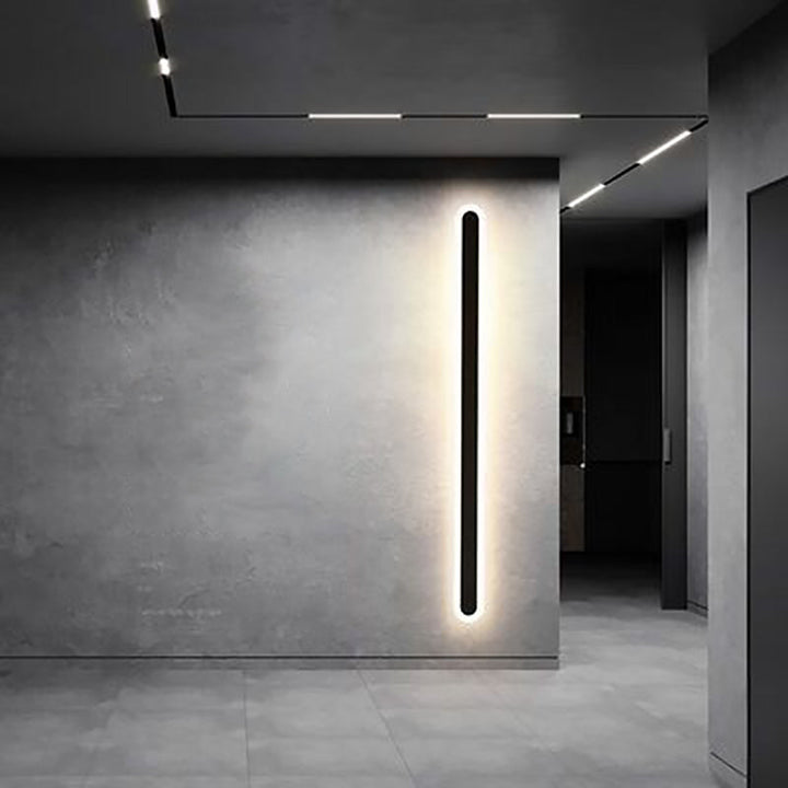 Lisslune | Stripe-shaped Bedroom LED Wall Light Metal Simplicity Wall Lighting