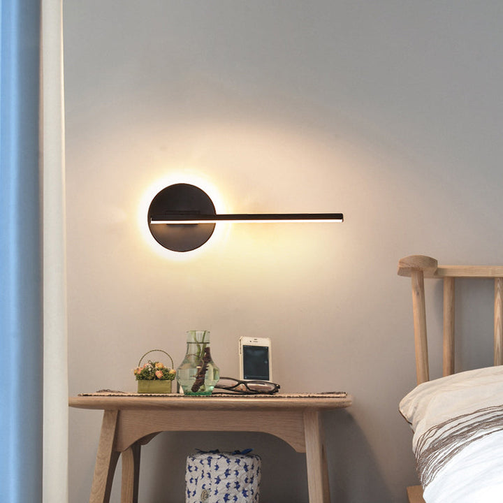 Skørter | Simple Stick Shaped LED Wall Light Acrylic Living Room Wall Lamp Fixture
