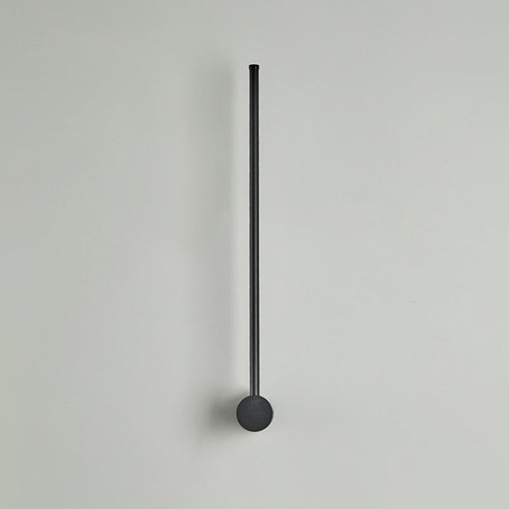 Skørter | Slim Tube Shaped Wall Lighting Contemporary Metal Living Room LED Wall Lamp Fixture