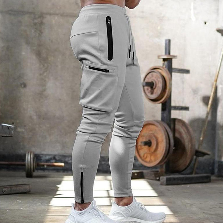 Men's sporty fitness jogging pants with practical pockets Lisslune