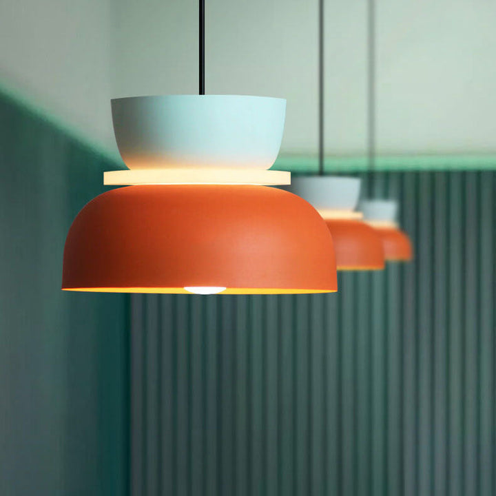 Lisslune | Nordic Colorful Macaron 1-Light LED Pendant Light