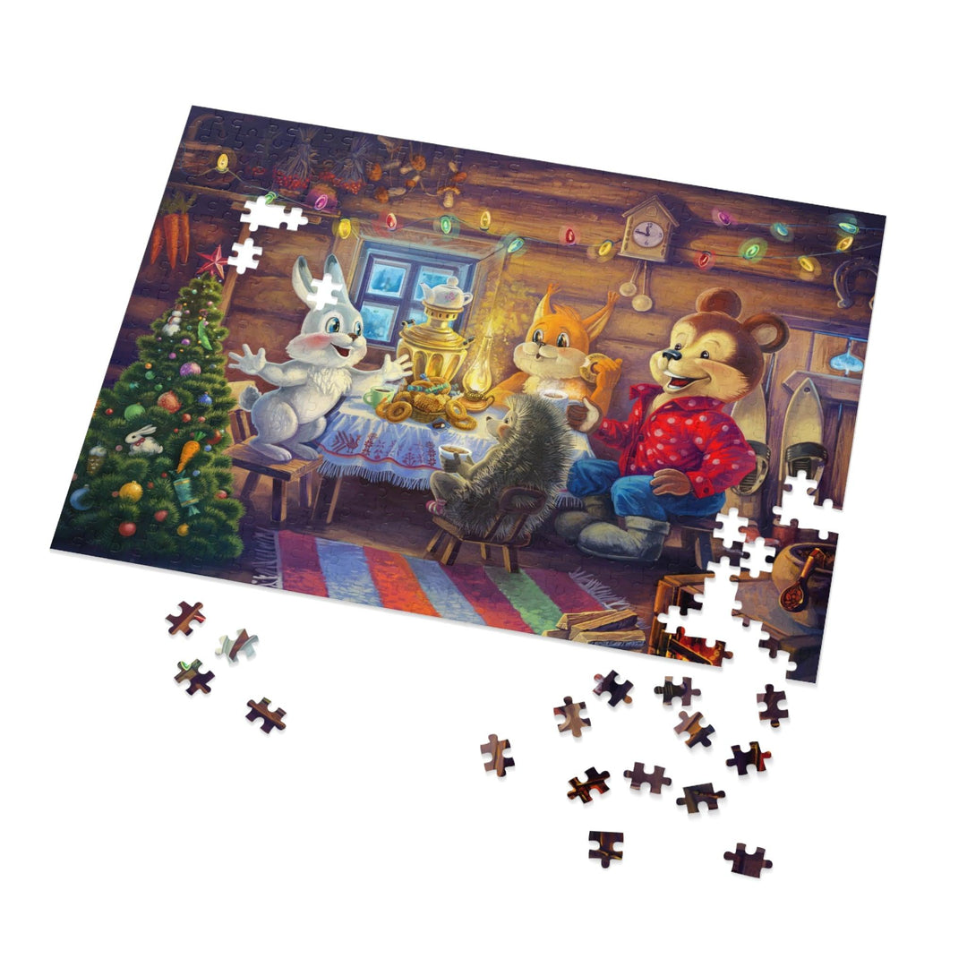 Lisslune | Holiday Cheer Jigsaw Puzzle - Premium Family Fun