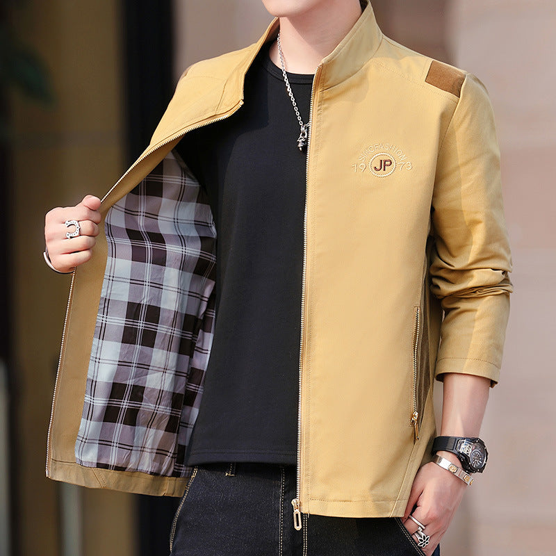 Men's Lightweight Transitional Jacket with Practical Inner Lining Lisslune