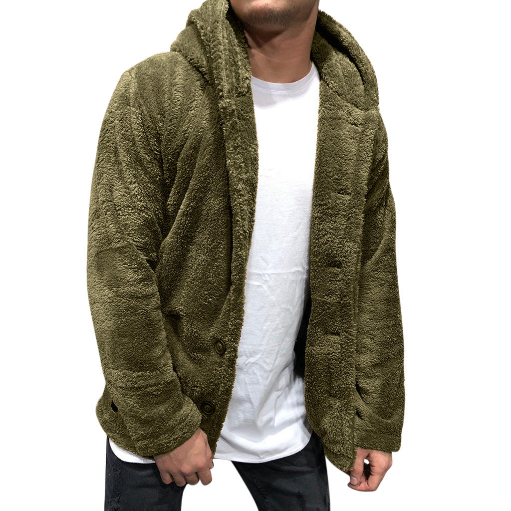 Men's cozy fleece jacket Lisslune