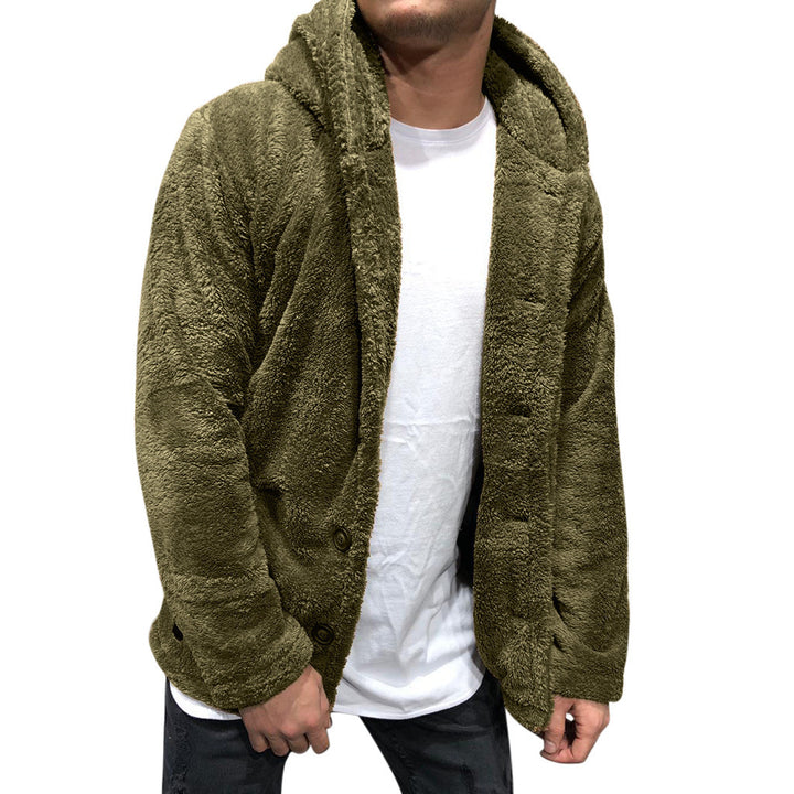 Men's cozy fleece jacket Lisslune