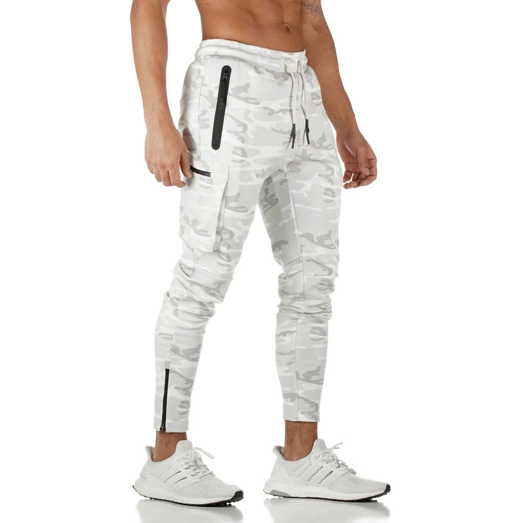 Men's sporty fitness jogging pants with practical pockets Lisslune