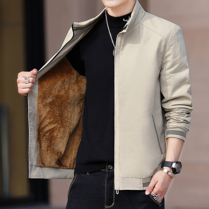 Men's Transitional Jacket with Warm Lining Lisslune