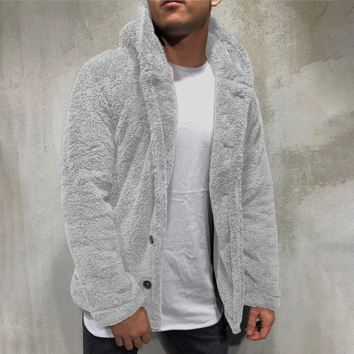 Men's cozy fleece jacket Lisslune