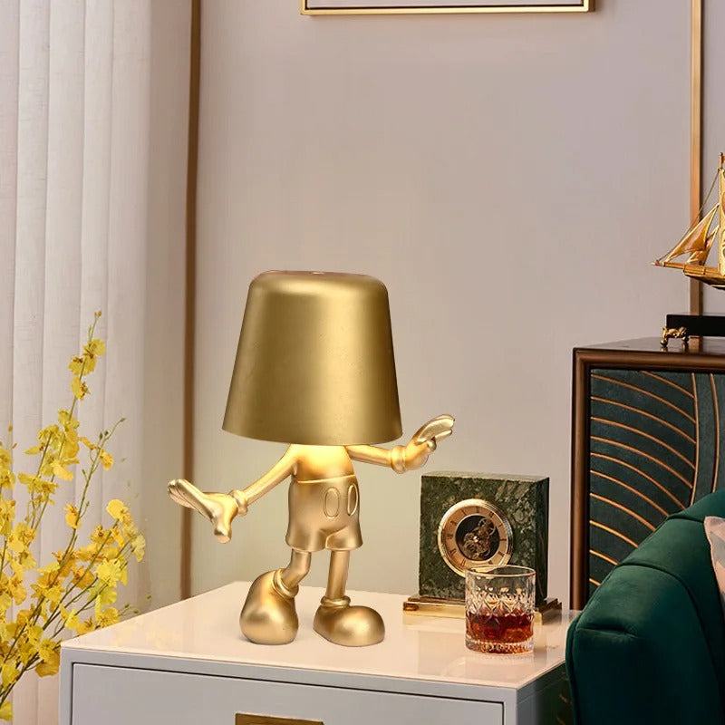 Lisslune | LumaTouch Wireless Touch Table Lamp – Elegant & Adjustable Lighting