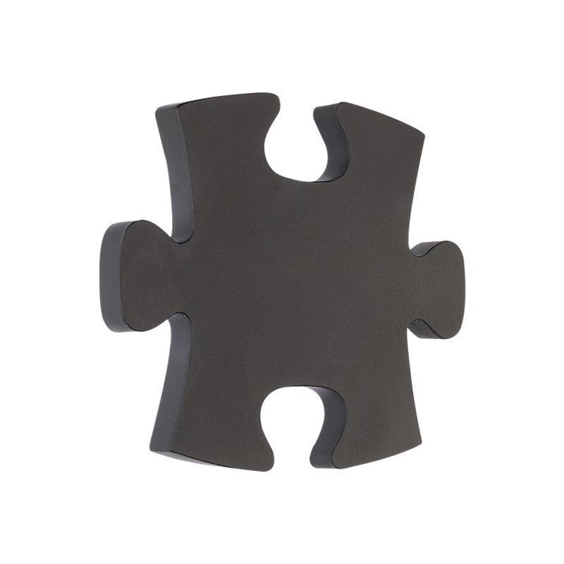 Lisslune | Jigsaw Wall Lamp Modern Acrylic Black/White LED Wall Light in Warm/White Light for Living Room