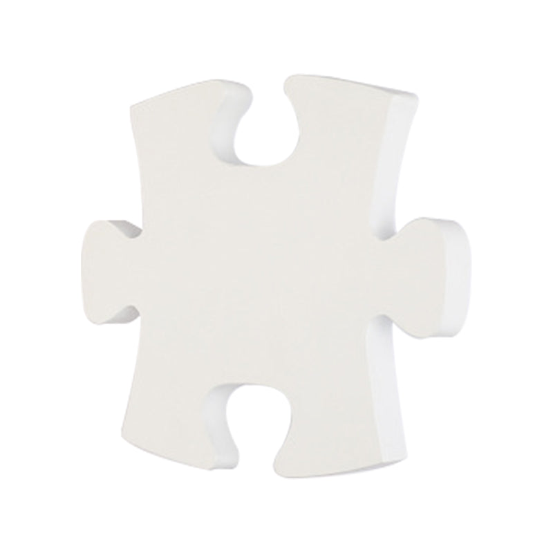 Lisslune | Jigsaw Wall Lamp Modern Acrylic Black/White LED Wall Light in Warm/White Light for Living Room