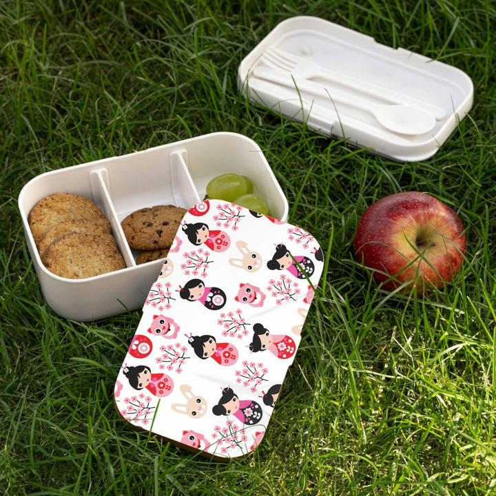 Lisslune | Personalized Premium Gourmet Bento Box with Stylish Wooden Lid