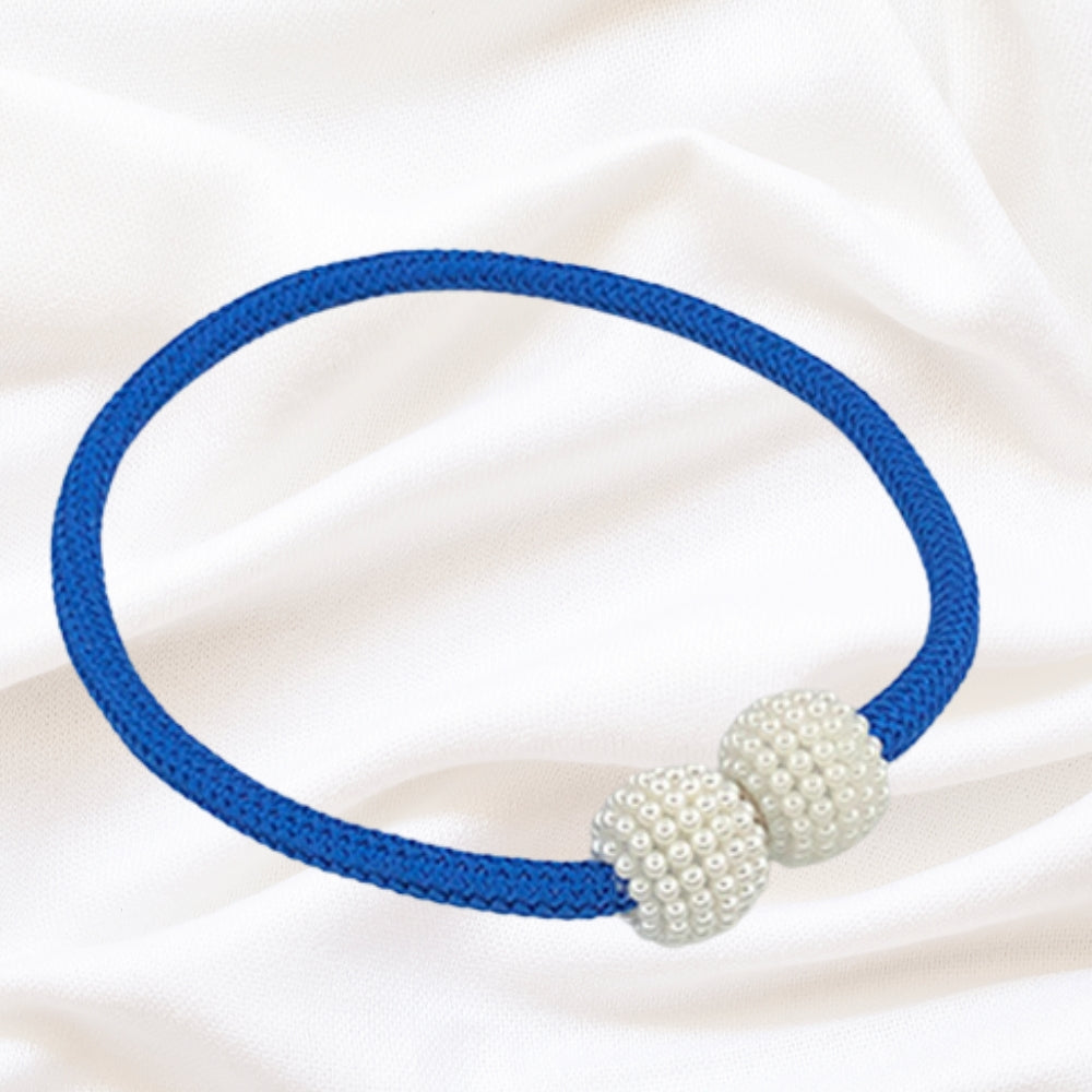 Lisslune | Magnetic Pearl Curtain Tie Back | 2pcs Set