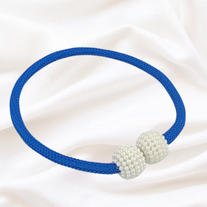 Lisslune | Magnetic Pearl Curtain Tie Back | 2pcs Set