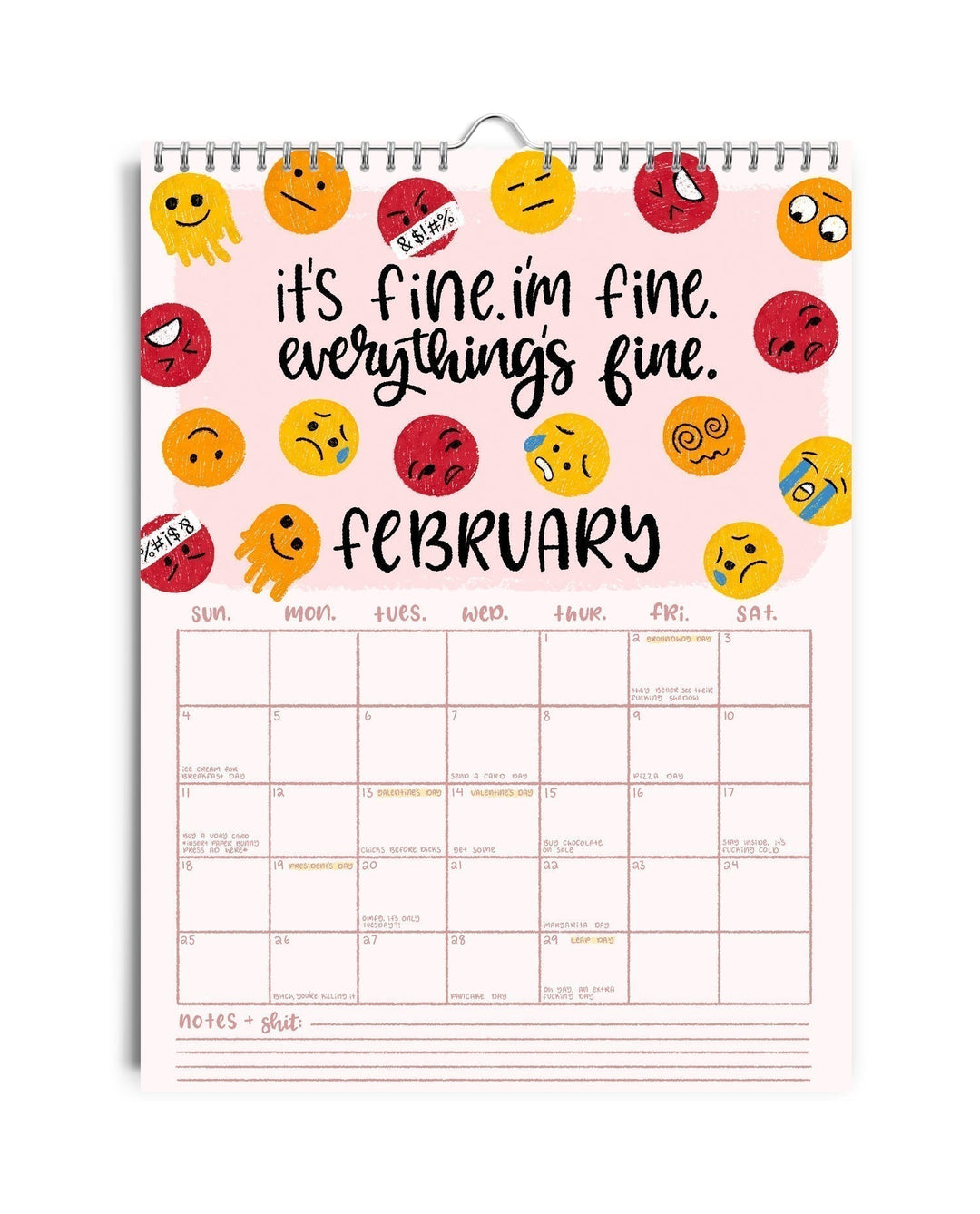 Lisslune | CALENDAR FOR 2025 – DAMN IT AGAIN