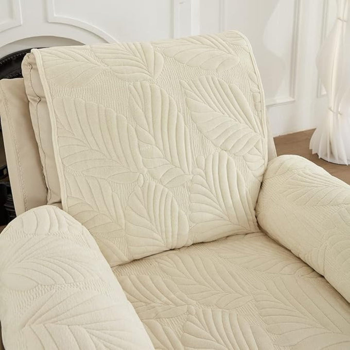 Lisslune | Verdant Leaf Pattern Recliner Cover
