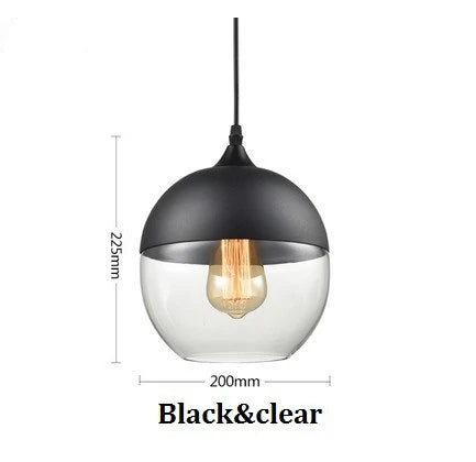 Lisslune | EternaGlow Pendant Light made of Glass and Wood | Elegant Design for Your Home