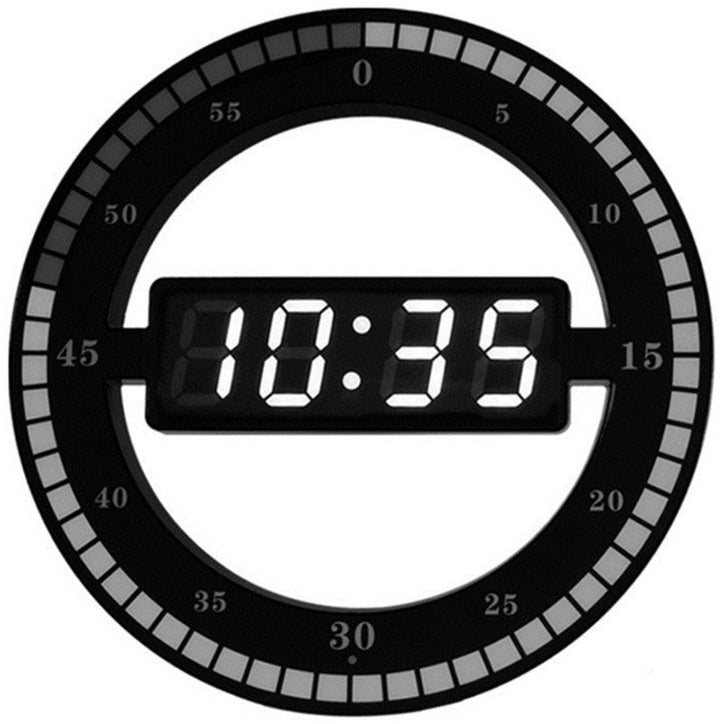 Lisslune | The Simplest and Coolest LED Wall Clock, for Home, Office & More